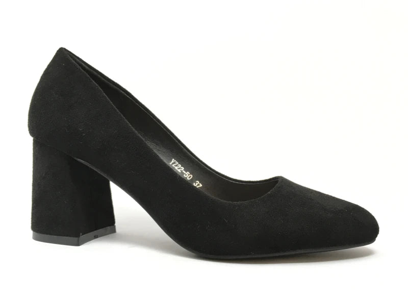 Zapato de Tacon Velour Elegance