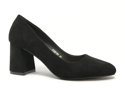 Zapato de Tacon Velour Elegance