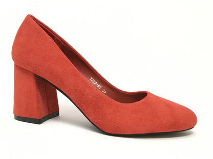 Zapato de Tacon Velour Elegance
