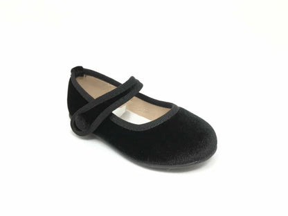 Mercedita Infantil Terciopelo Cierre Velcro