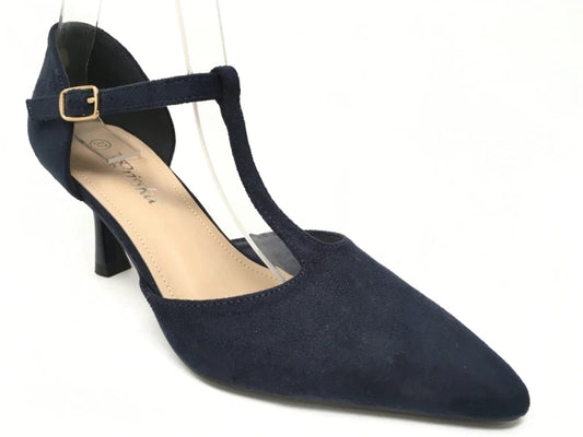 Zapato Elegance T- Bar Negro