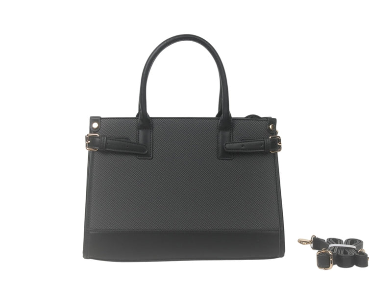 Bolso de Mano Grande Simple Negro