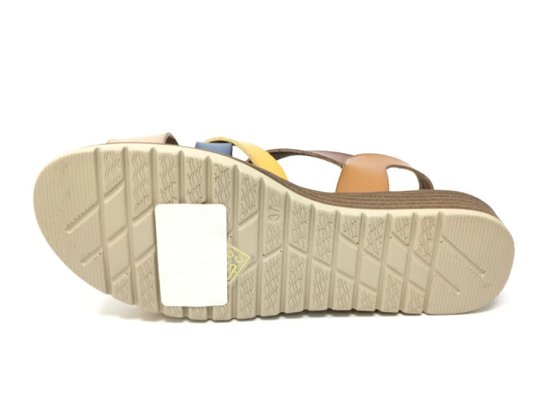 Sandalias de Mujer con Tacón de Cuña Baja
