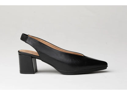 Zapato de Tacón Cuadrado de Vestir