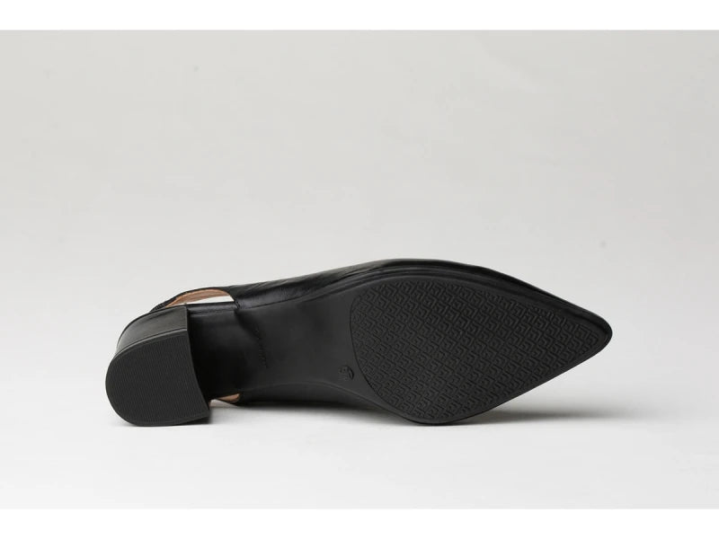Zapato de Tacón Cuadrado de Vestir